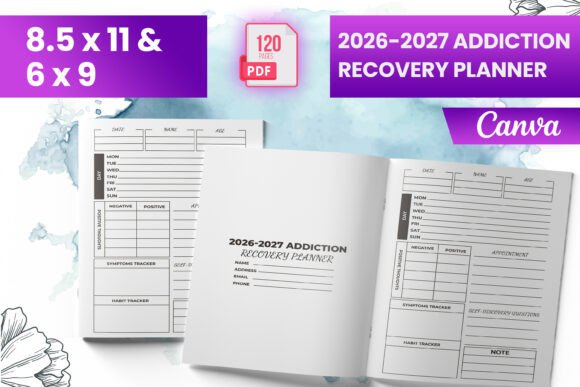 2026-2027 Addiction Recovery Planner KDP: A Practical Tool for Real Life