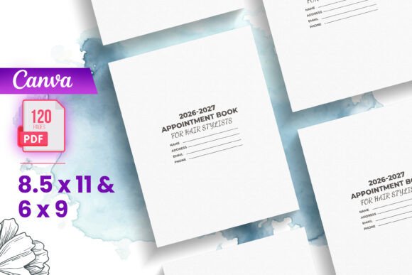 2026-2027 Appointment Book for Hair Stylists: A Must-Have Tool for Modern Salons