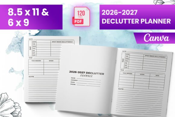 2026-2027 Declutter Planner KDP