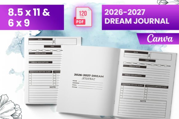 2026-2027 Dream Journal KDP: A Practical Tool for Self-Discovery and Goal Setting