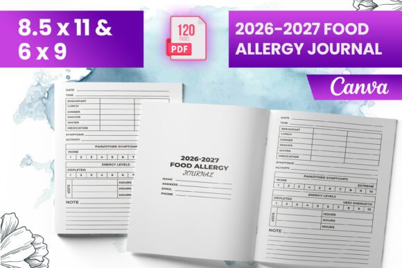 2026-2027 Food Allergy Journal KDP: A Practical Tool for Managing Food Allergies