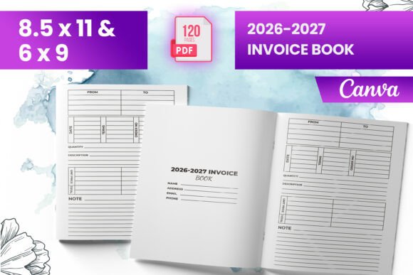 2026-2027 Invoice Book KDP: A Practical Tool for Creative and Business Professionals
