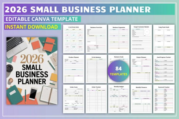 2026 Small Business Planner KDP Interior