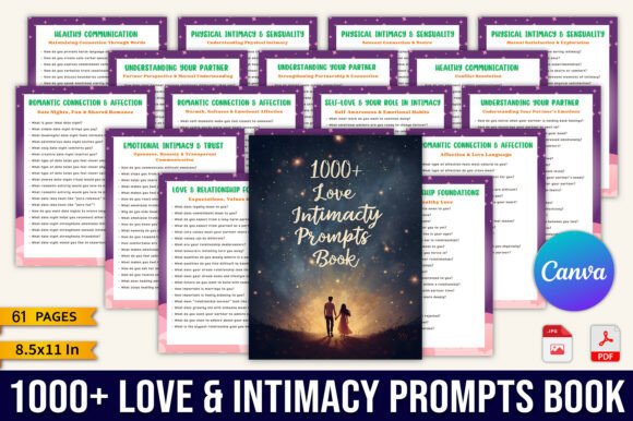 Deepen Your Connection with The 1000 Love Intimacy Prompts