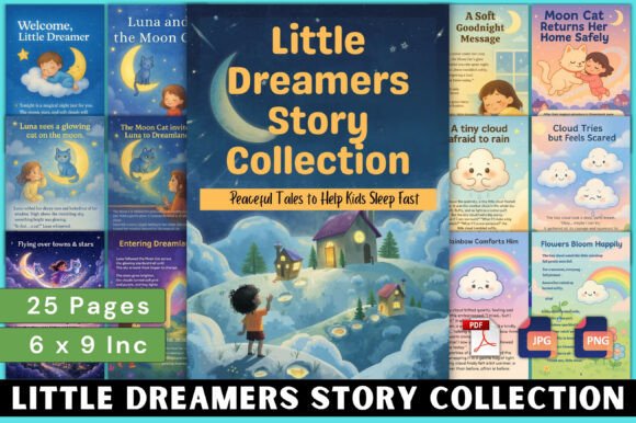 Little Dreamers Story Collection: A Gentle Guide to Better Sleep for Children