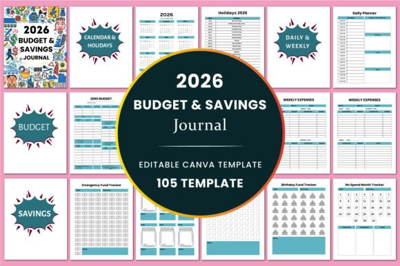Mastering Your Finances with the 2026 Budget Savings Journal KDP