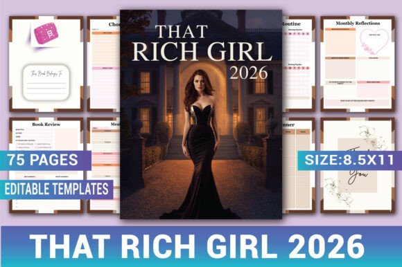 That Rich Girl 2026: Your All-in-One Life Planning System for Confidence, Control, and Clarity