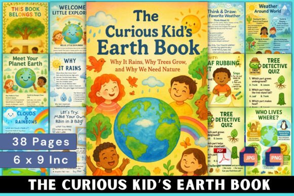 The Curious Kid’s Earth Book for Kids: A Gateway to Nature Learning
