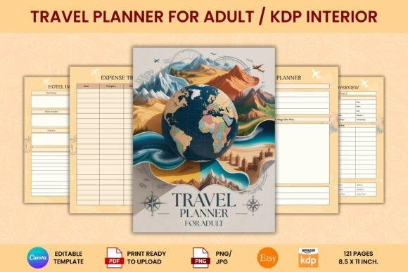 Travel Planner for Adult: A Practical Tool for Organized Journeys